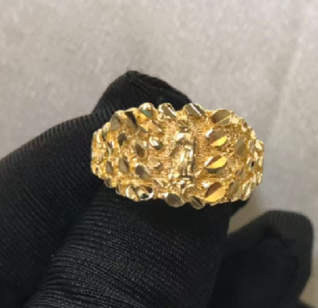 Gold Nugget Ring