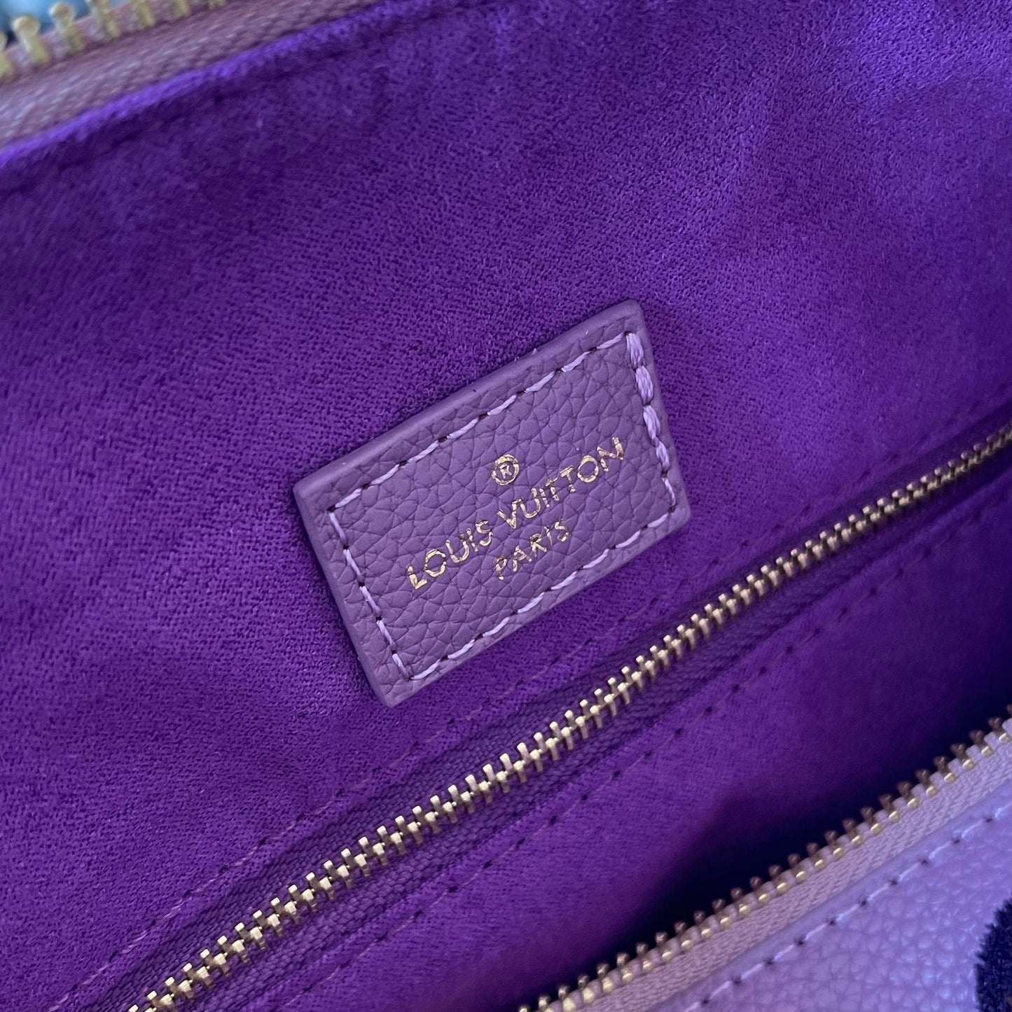 Purple LV Handbag