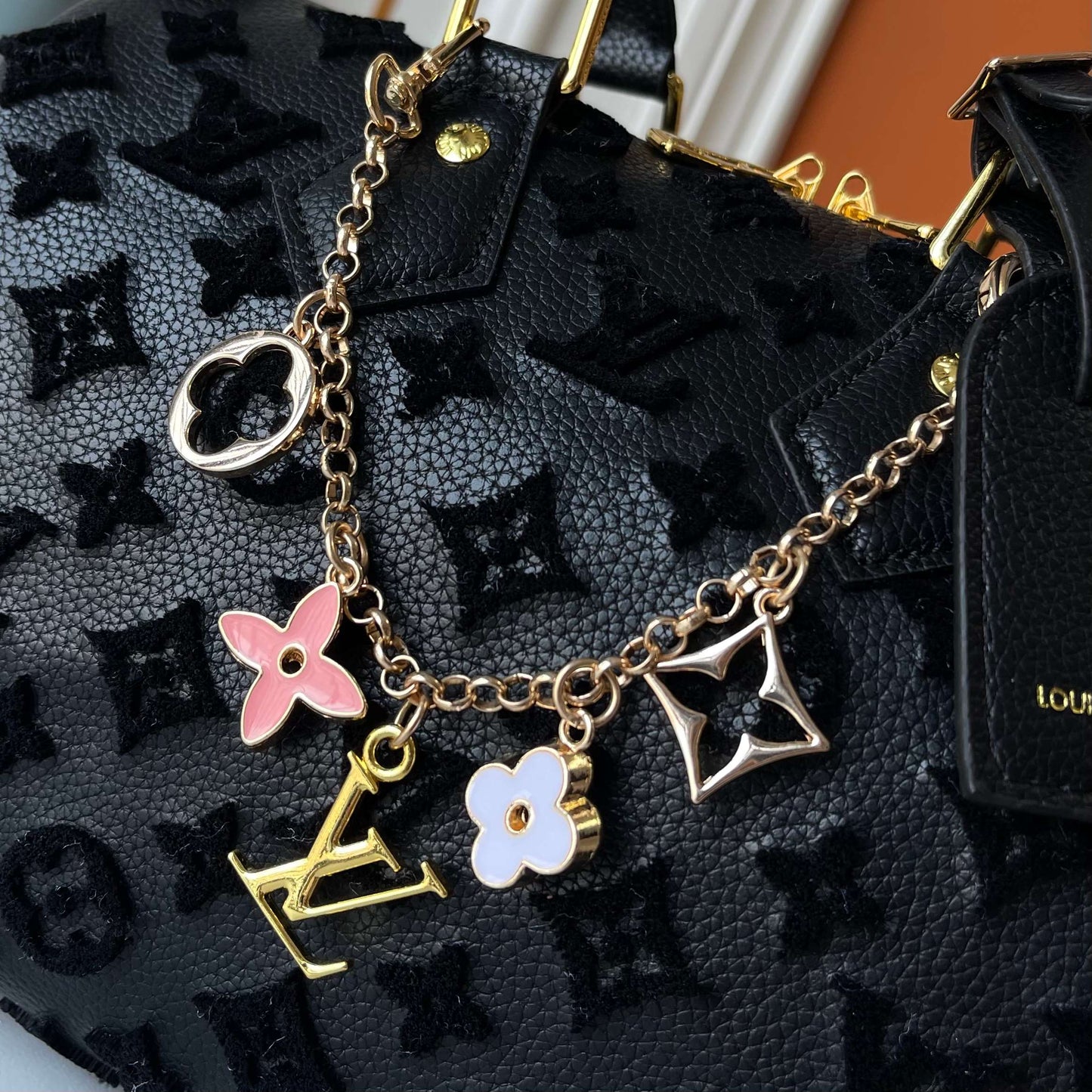 Black LV Handbag