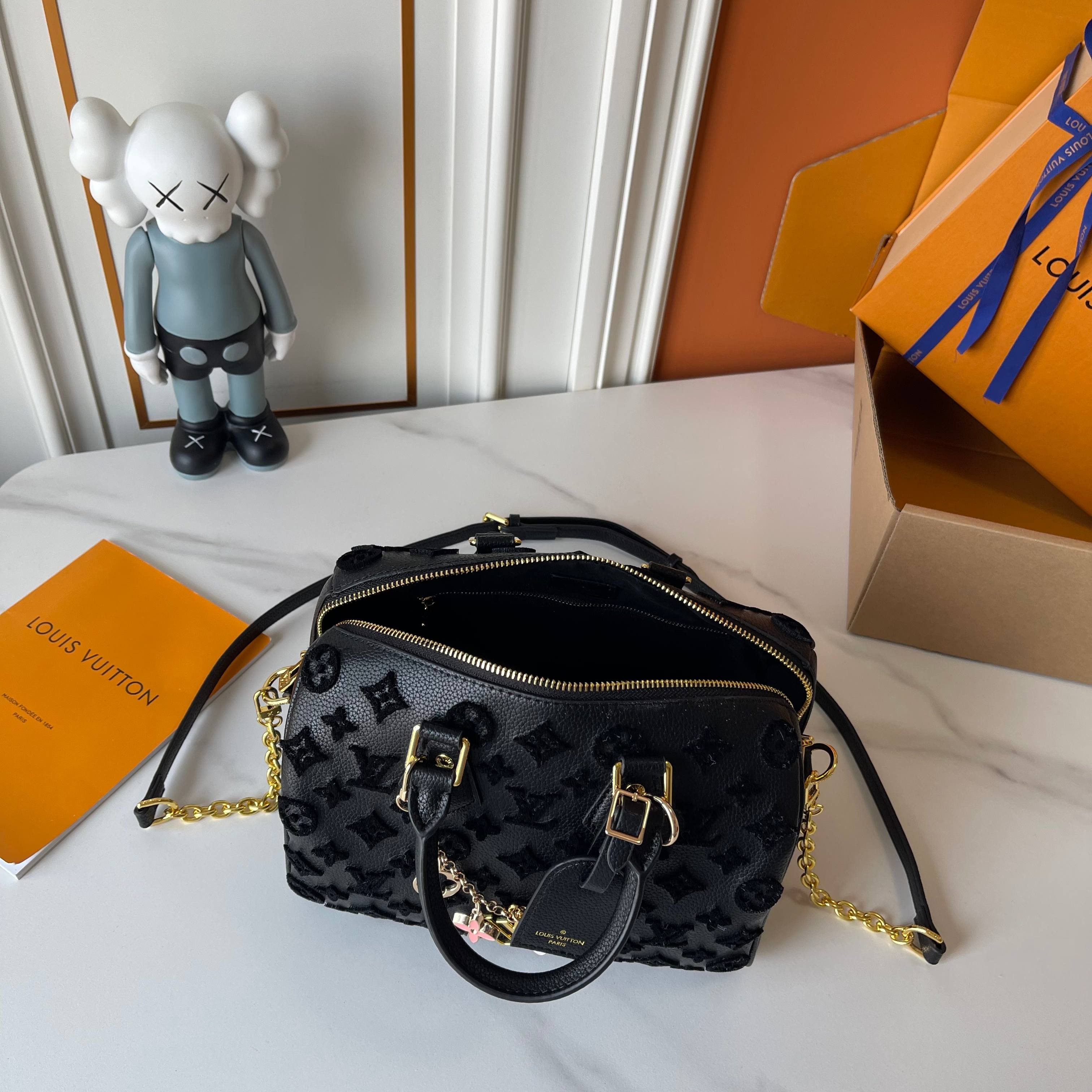 Black LV Handbag