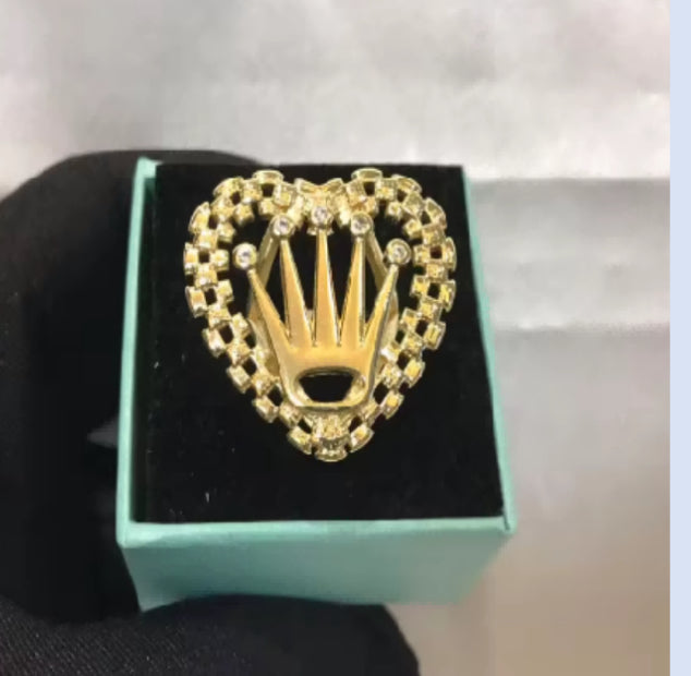 Crown Rolex Ring