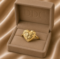 Heart Nugget Ring