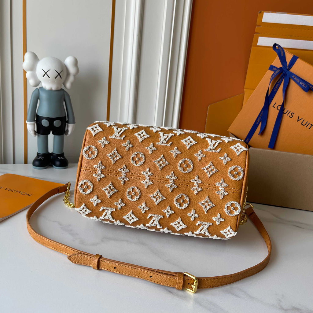 LV Orange Cream X White Hangbag