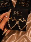 Heart Rolex Earrings