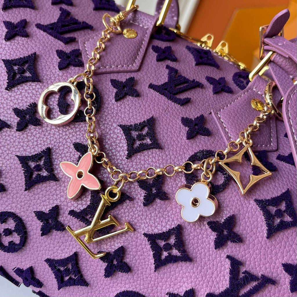 Purple LV Handbag