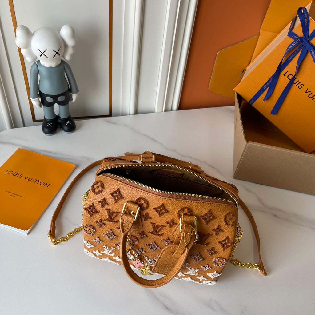 LV Orange Cream X White Hangbag