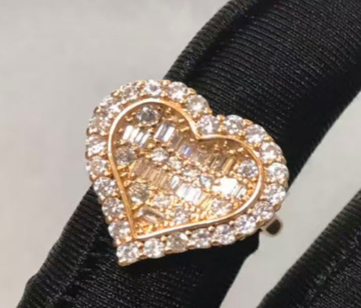 Heart Crystal Ring