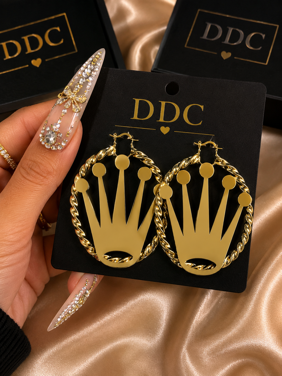 Crown Hoops