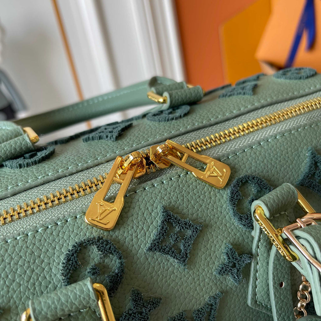 Green LV Hangbag