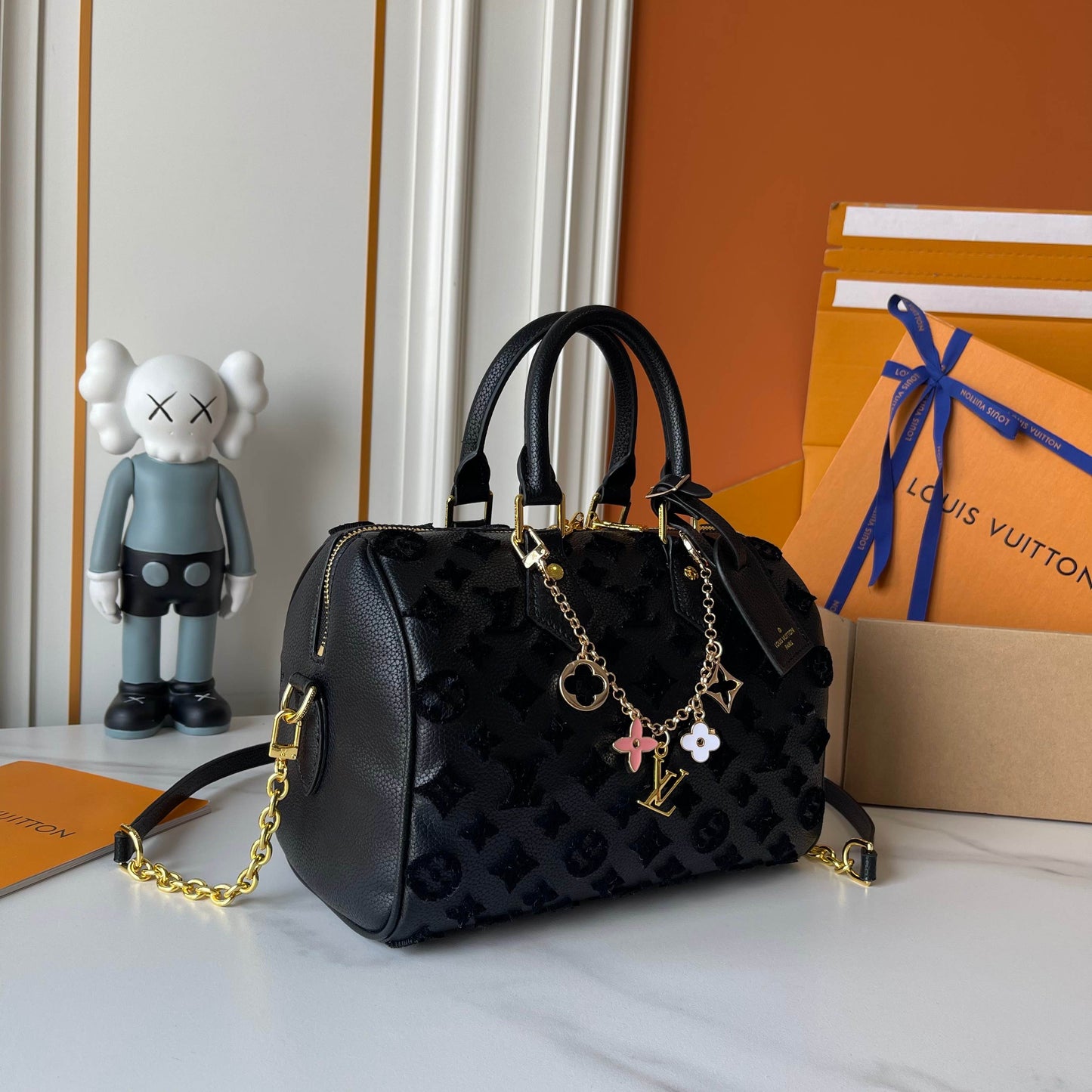 Black LV Handbag