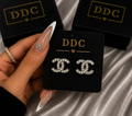 Silver Dollar Earring