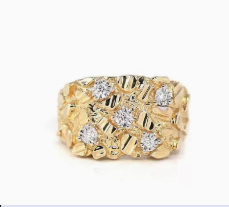 Diamond Cut Ring
