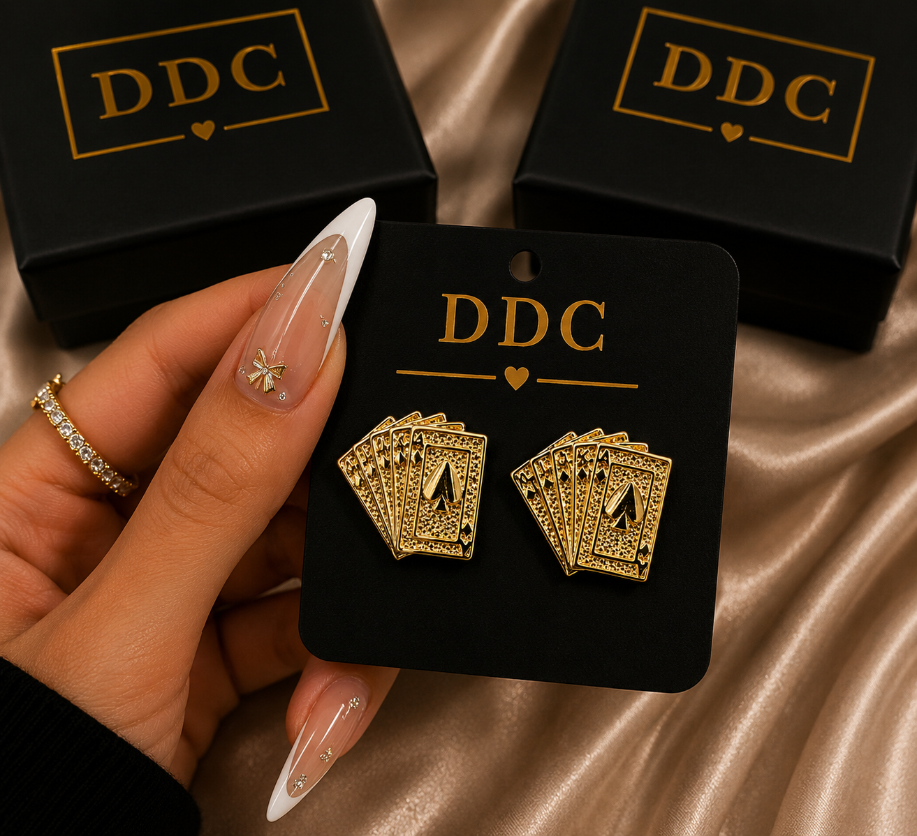 Ace of Spades Earring