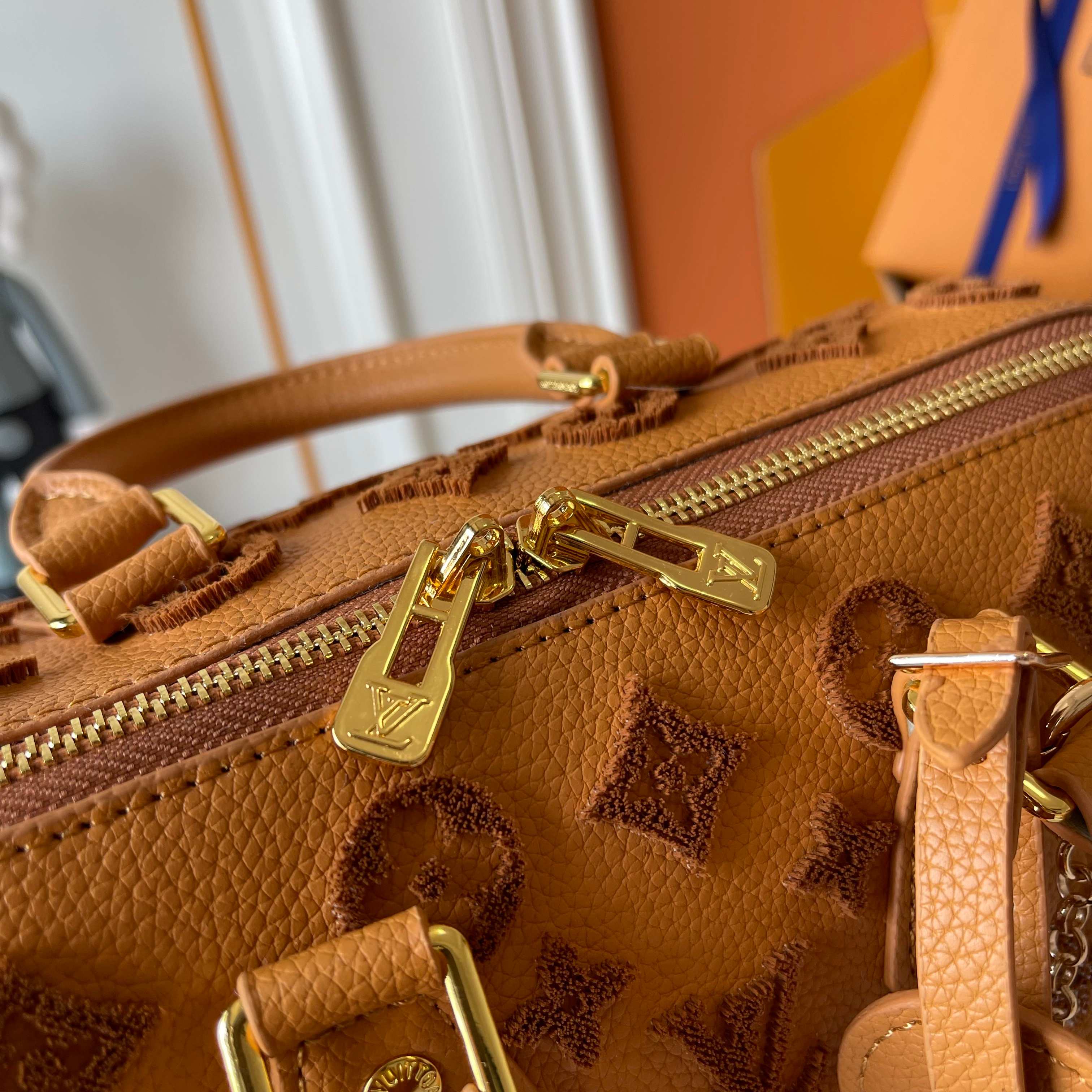 LV Orange Cream X White Hangbag