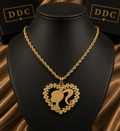 Barbie Heart Rolex Necklace