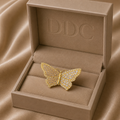 Diamond Butter Fly Ring