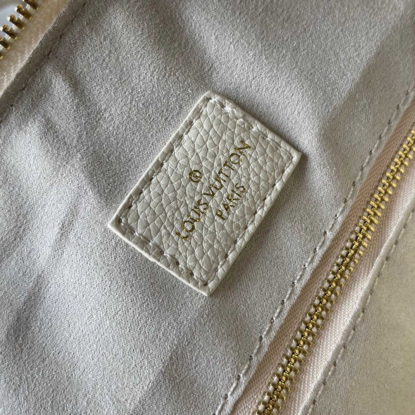 Cream LV Hangbag