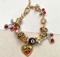 Leopard Heart Bracelet