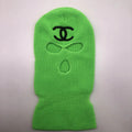 Green Chanel Ski Mask