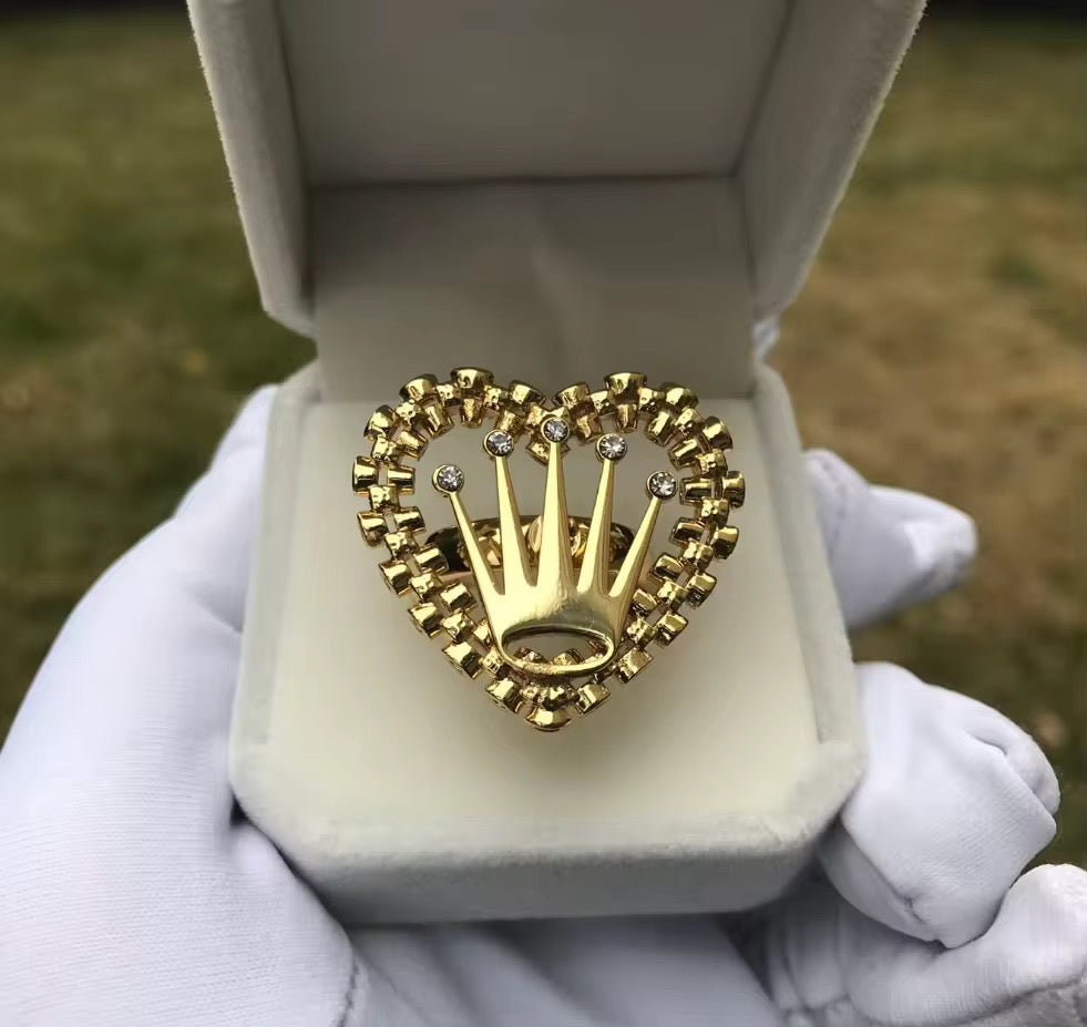 Crown Rolex ring
