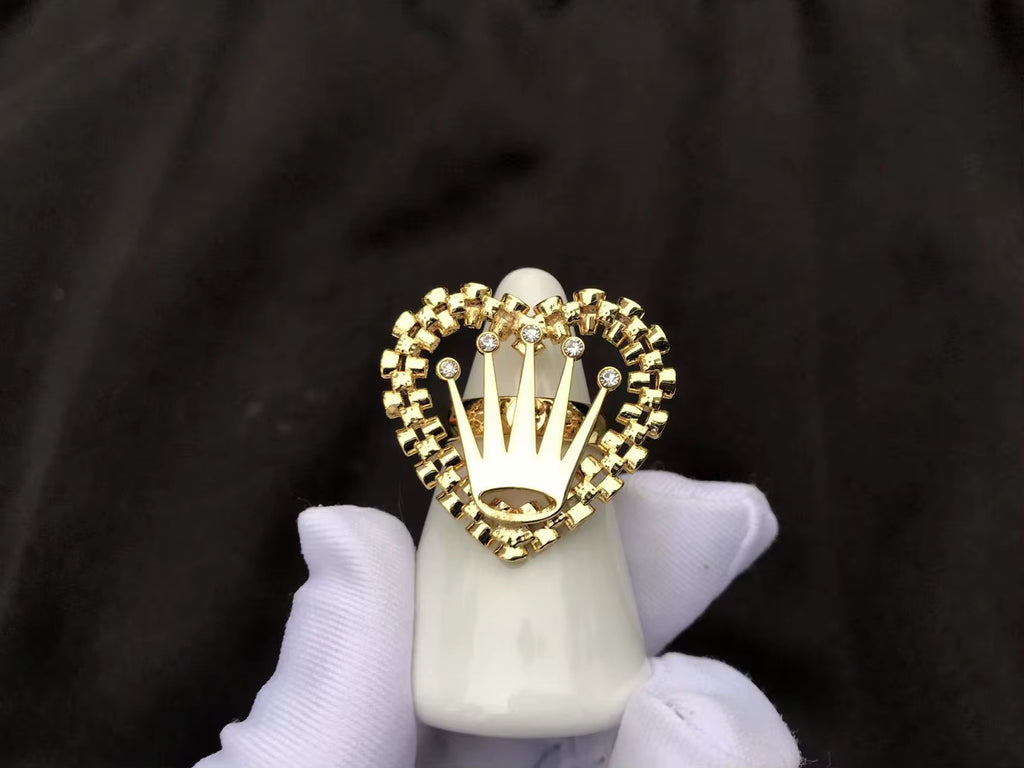 Crown Rolex ring