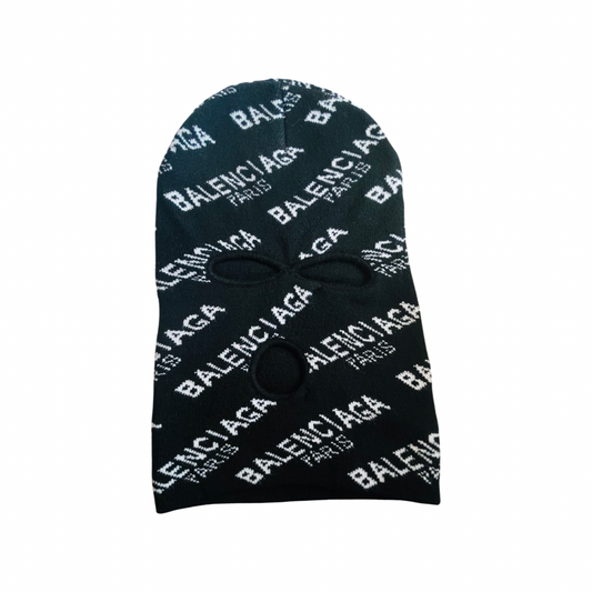 Black Balenciaga Ski Mask